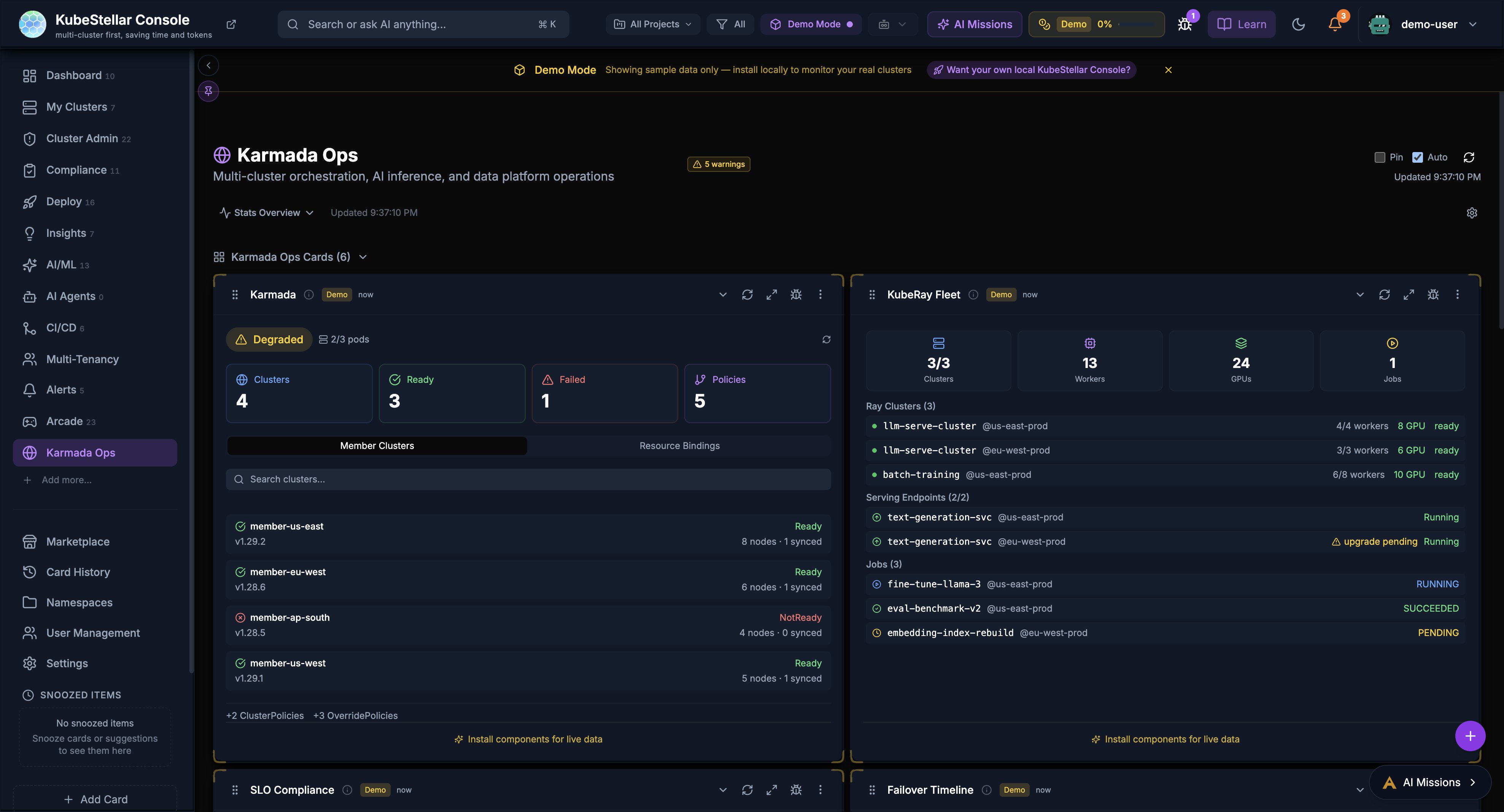 Karmada Ops Dashboard